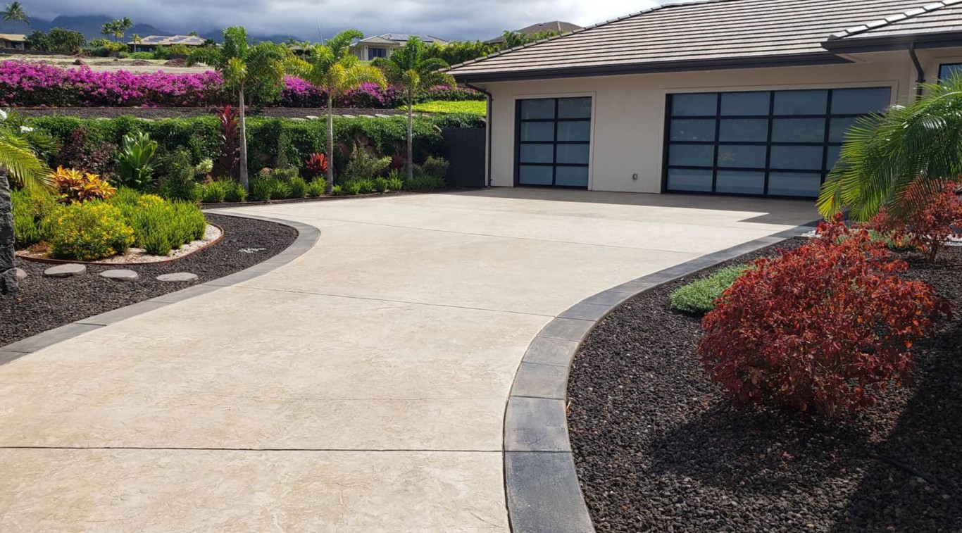 Professional concrete driveway installation in Tustin, CA